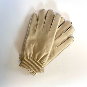 Leather Gloves, Cashmere Wool Lining